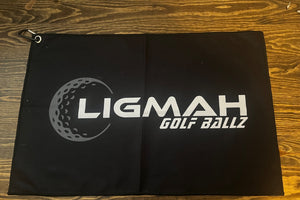 Ligmah Golf Ballz Golf Towel