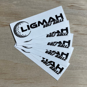 LIGMAH Golf Ballz Sticker Packs